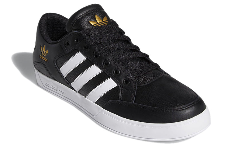 adidas originals Hardcourt Low 'Black White Gold' FX0521