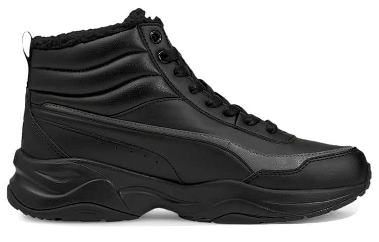 (WMNS) PUMA Cilia Mid Metallic Black 375835-02