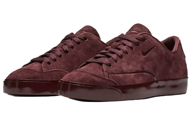 (WMNS) Nike Blazer City Low Suede 'Burgundy ' AV2253-600