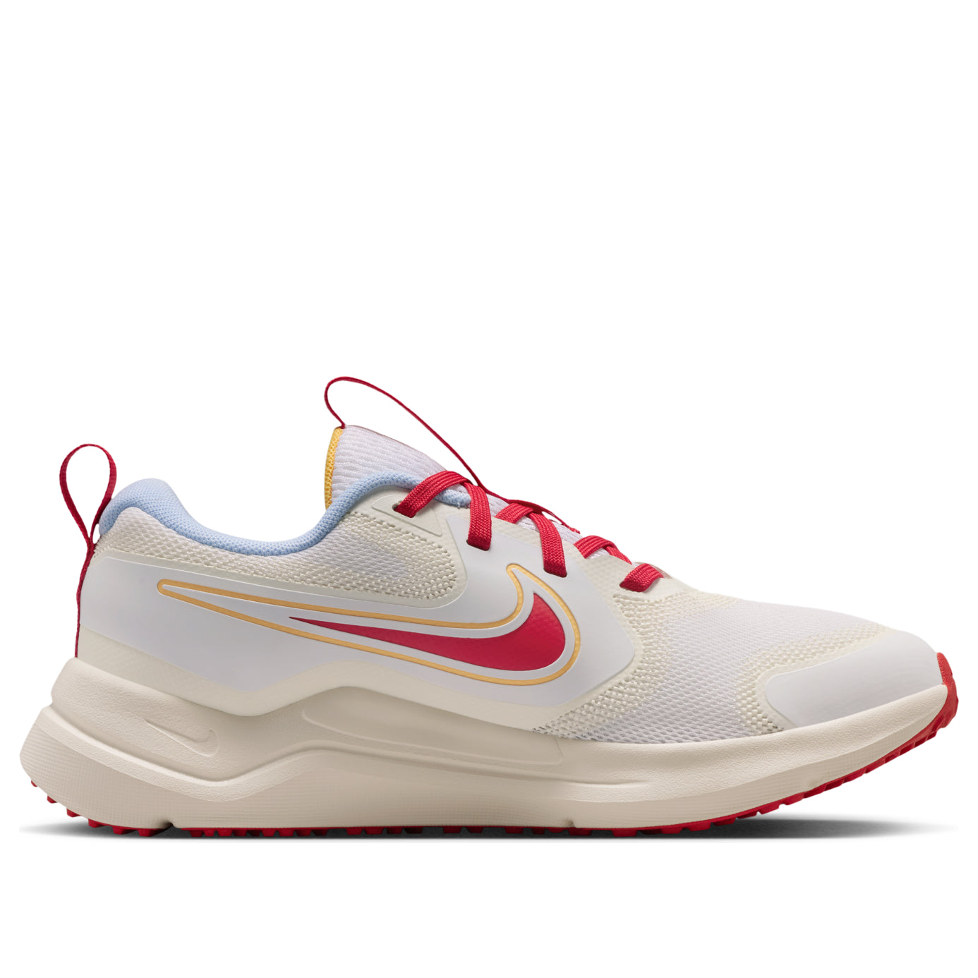 (GS) Nike Cosmic Runner 'White University Red Sail Topaz Gold Hydrogen Blue' IQ1140-161