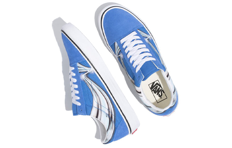 Vans Old Skool 'Nebula Blue White' VN0A4U3B21P