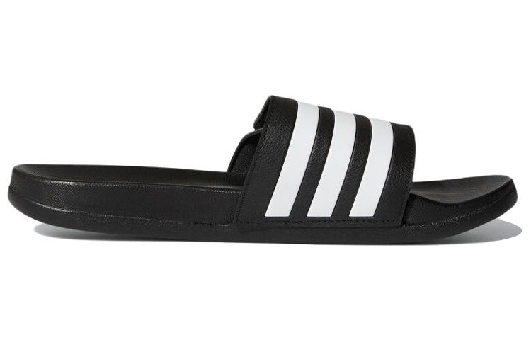 adidas Adilette Comfort Adjustable Slide 'Black White' GZ8951