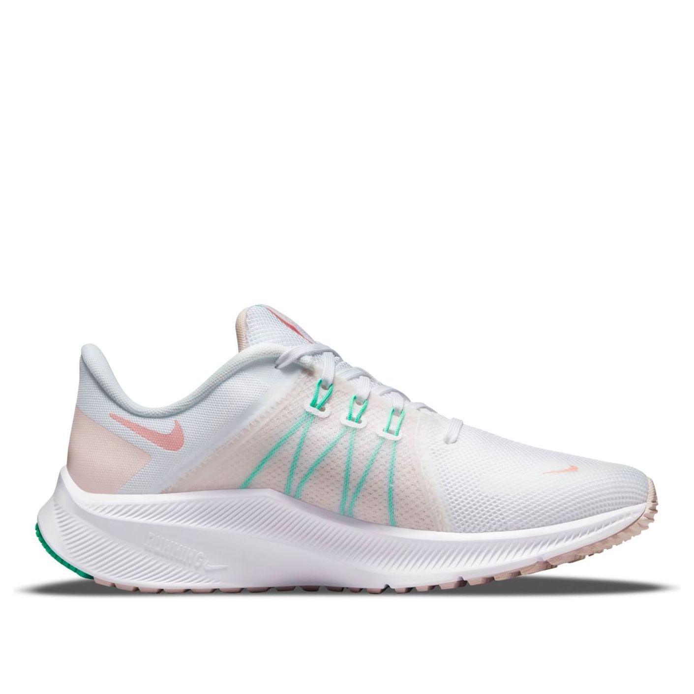 (WMNS) Nike Quest 4 'White Pink' DA1106-105