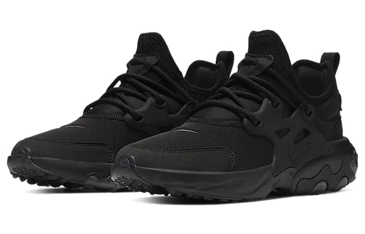(GS) Nike React Presto 'Triple Black' BQ4002-005
