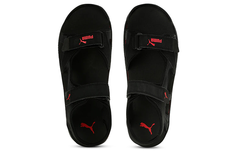 PUMA Glen Idp Sandals Black/Red 374782-01