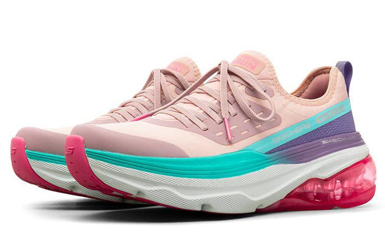 (WMNS) Skechers Max Cushioning Air 'Pink Teal' 128053-MULT
