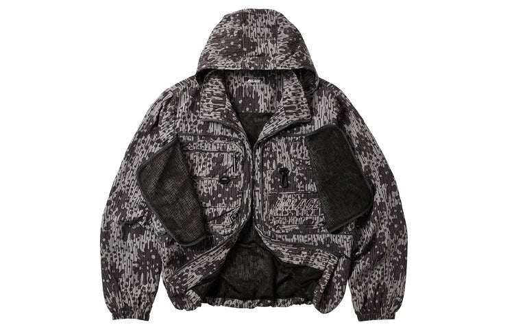 PALACE Casual Forest Pattern Jacket Unisex Black P20JK011