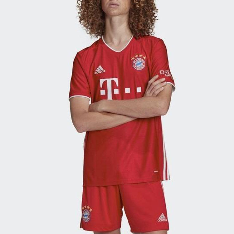 adidas FC BAYERN Bayern Munich Black Home Soccer/Football Red FR8358