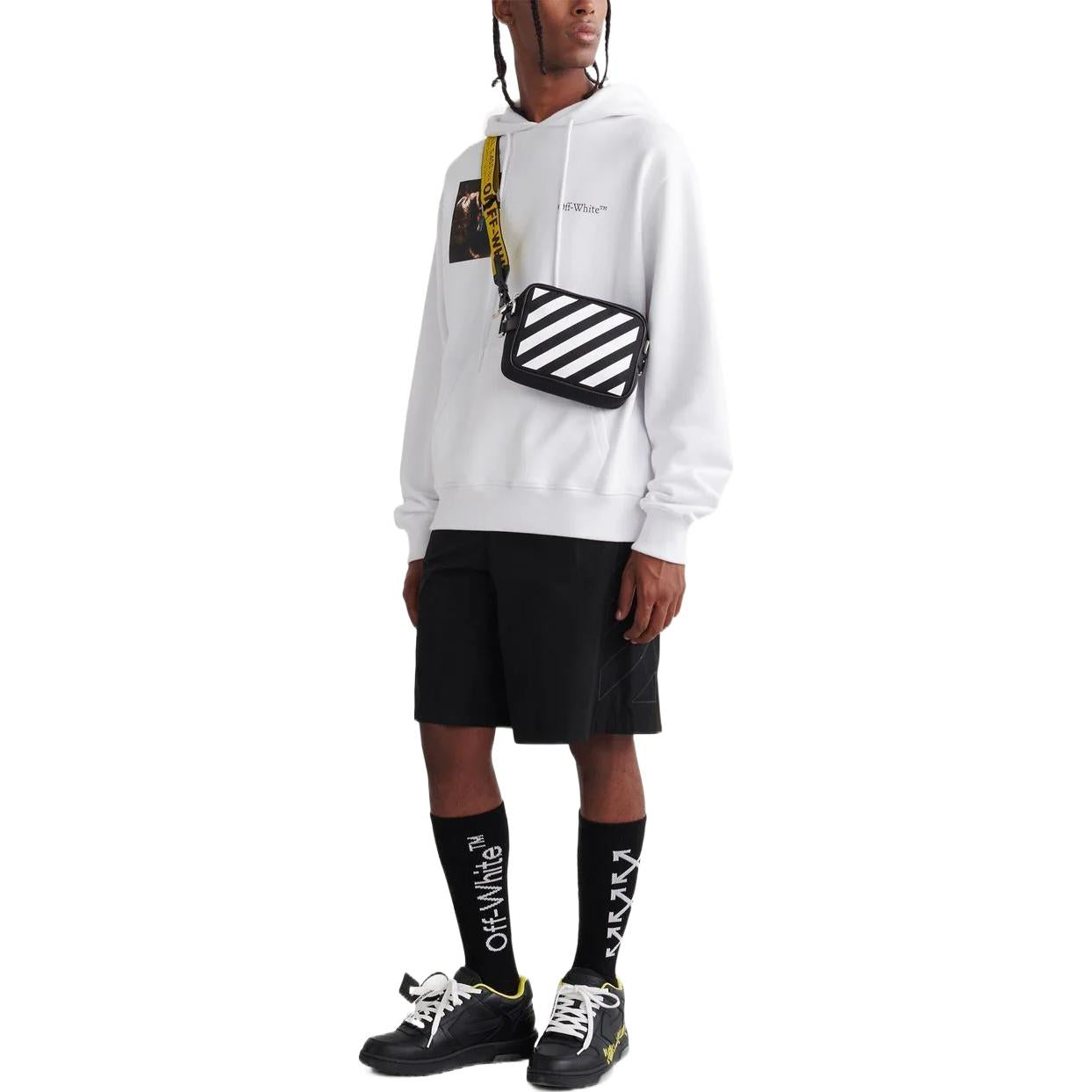 Men's Off-White SS22 Printing White OMBB097S22FLE0010110
