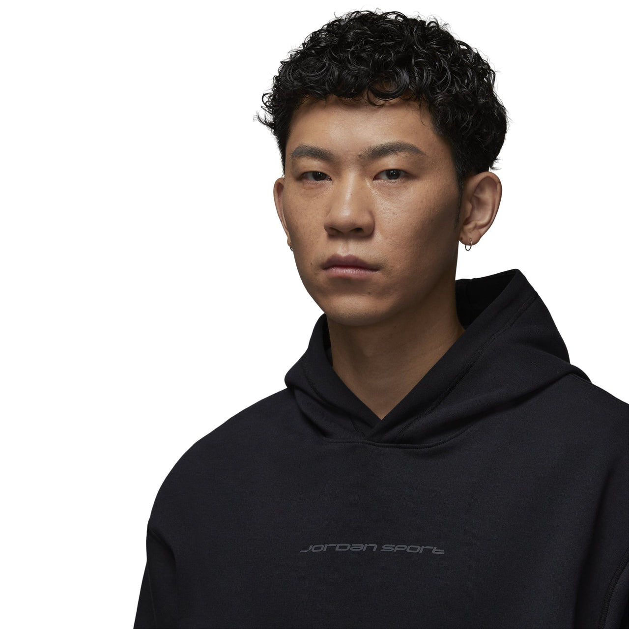 Air Jordan Dri-FIT Sport Hoop Fleece Hoodie Asia Sizing 'Black' HF0281-010