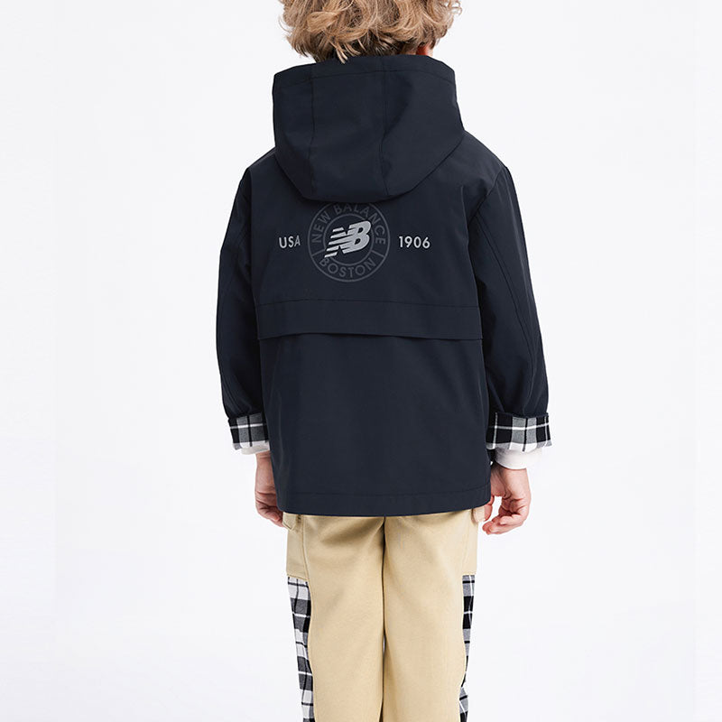 (PS) New Balance Logo Gore-Tex Jacket Asia Sizing 'Black' 7AD37013-CHA