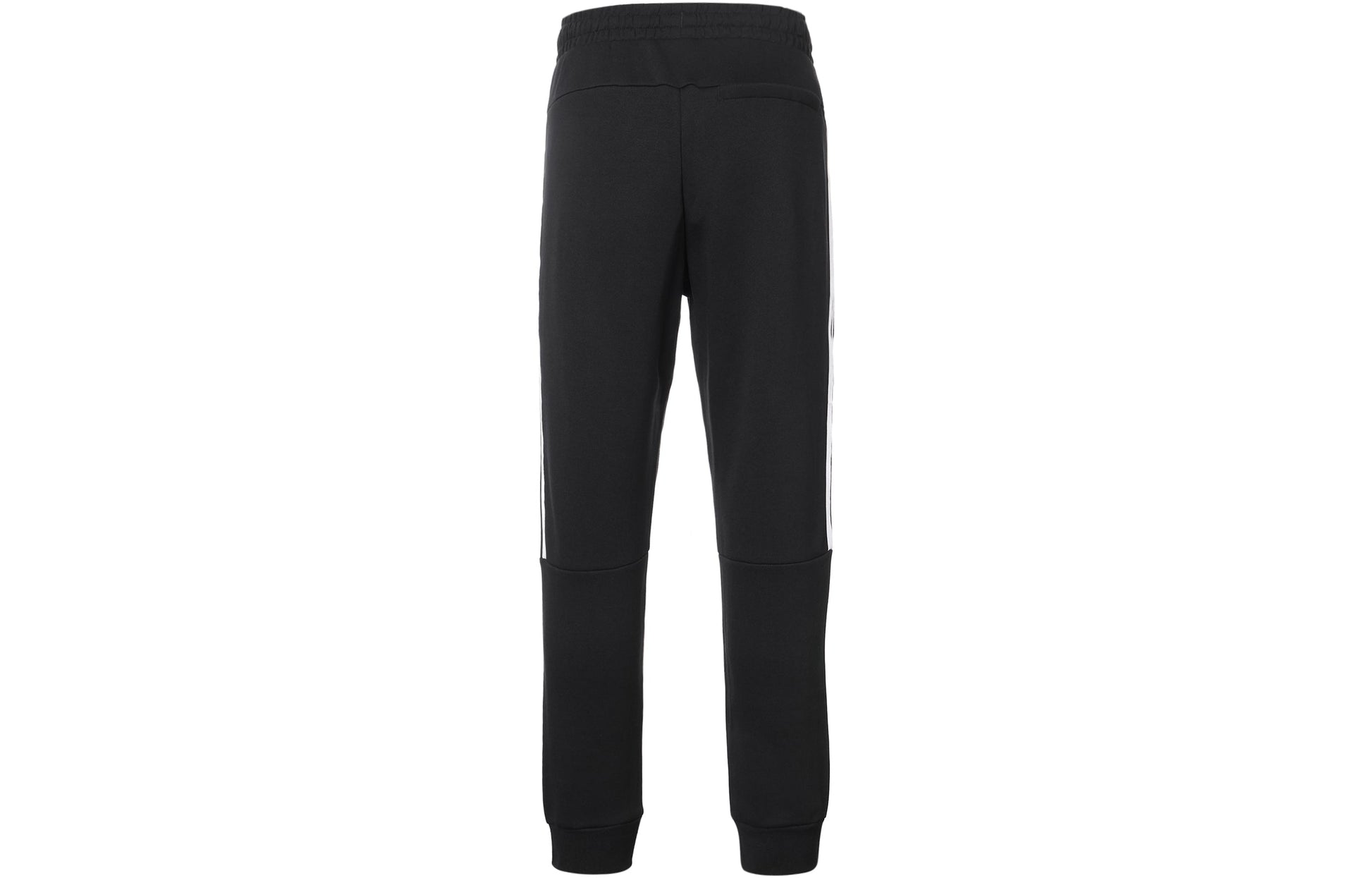 adidas Casual Sports Bundle Feet Lacing Stripe Knit Long Pants Black GP1014