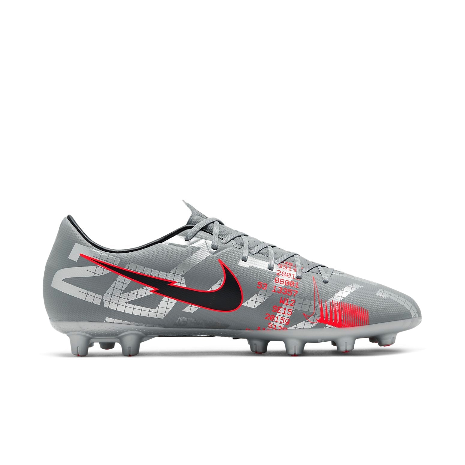 Nike Mercurial Vapor 13 Academy HG 'Gray Red' AT7957-906