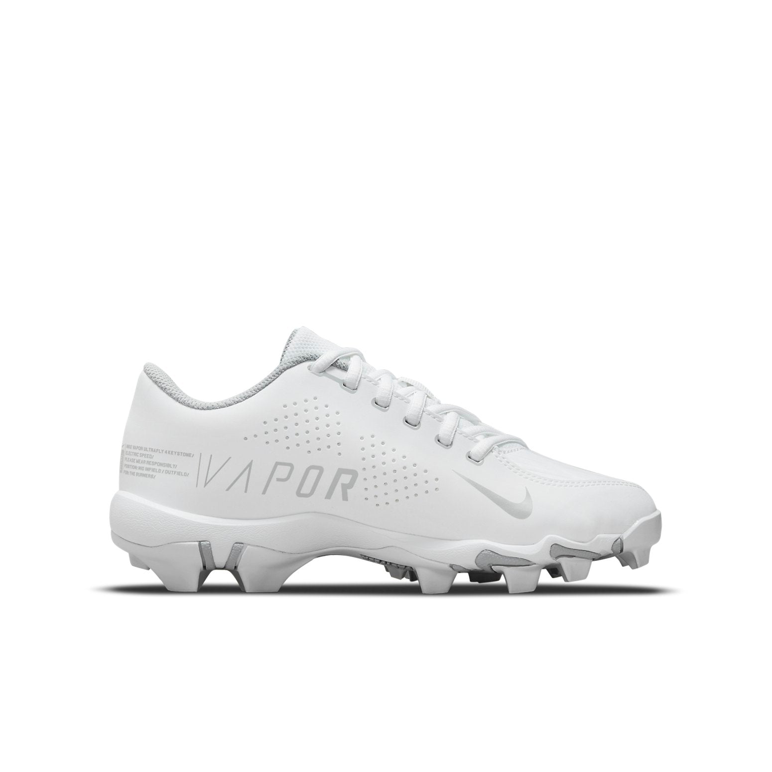 (GS) Nike Vapor Ultrafly 4 Keystone 'White Light Smoke Grey' DA0702-100