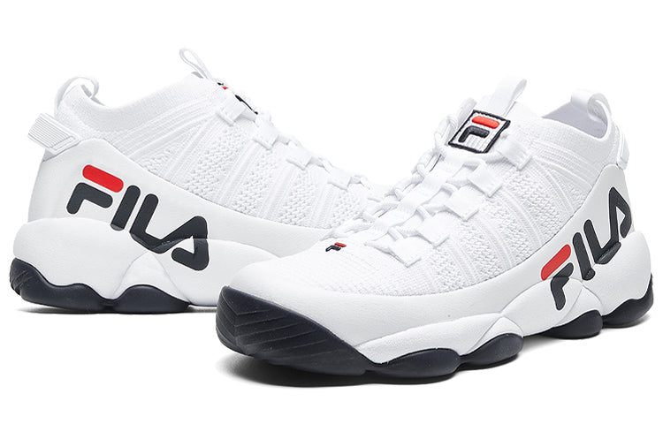 (WMNS) FILA Spaghetti VNTG GS 'White Navy' F12W014115FWT