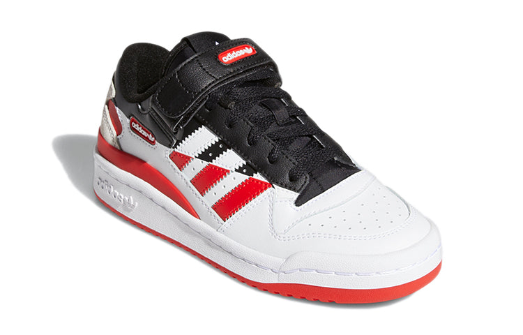 (GS) adidas Forum Low 'White Black Red' FY7971