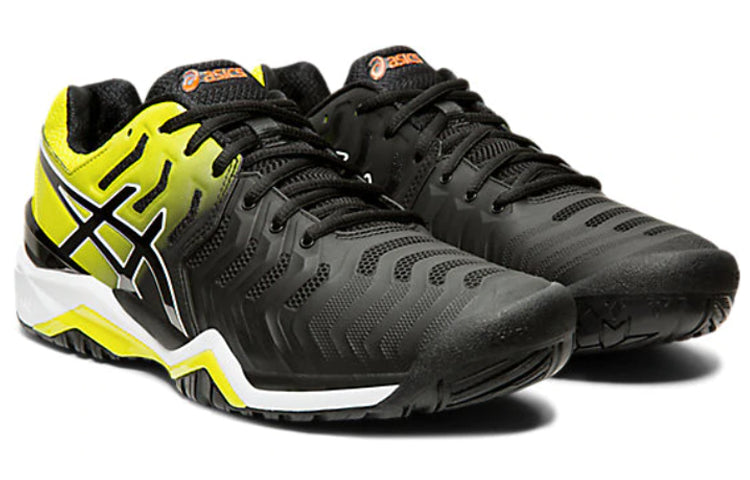 ASICS Gel-Resolution 7 'Black Yellow' E701Y-003