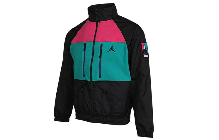 Air Jordan Winter Utility Athleisure Casual Sports Jacket Black CT3380-010