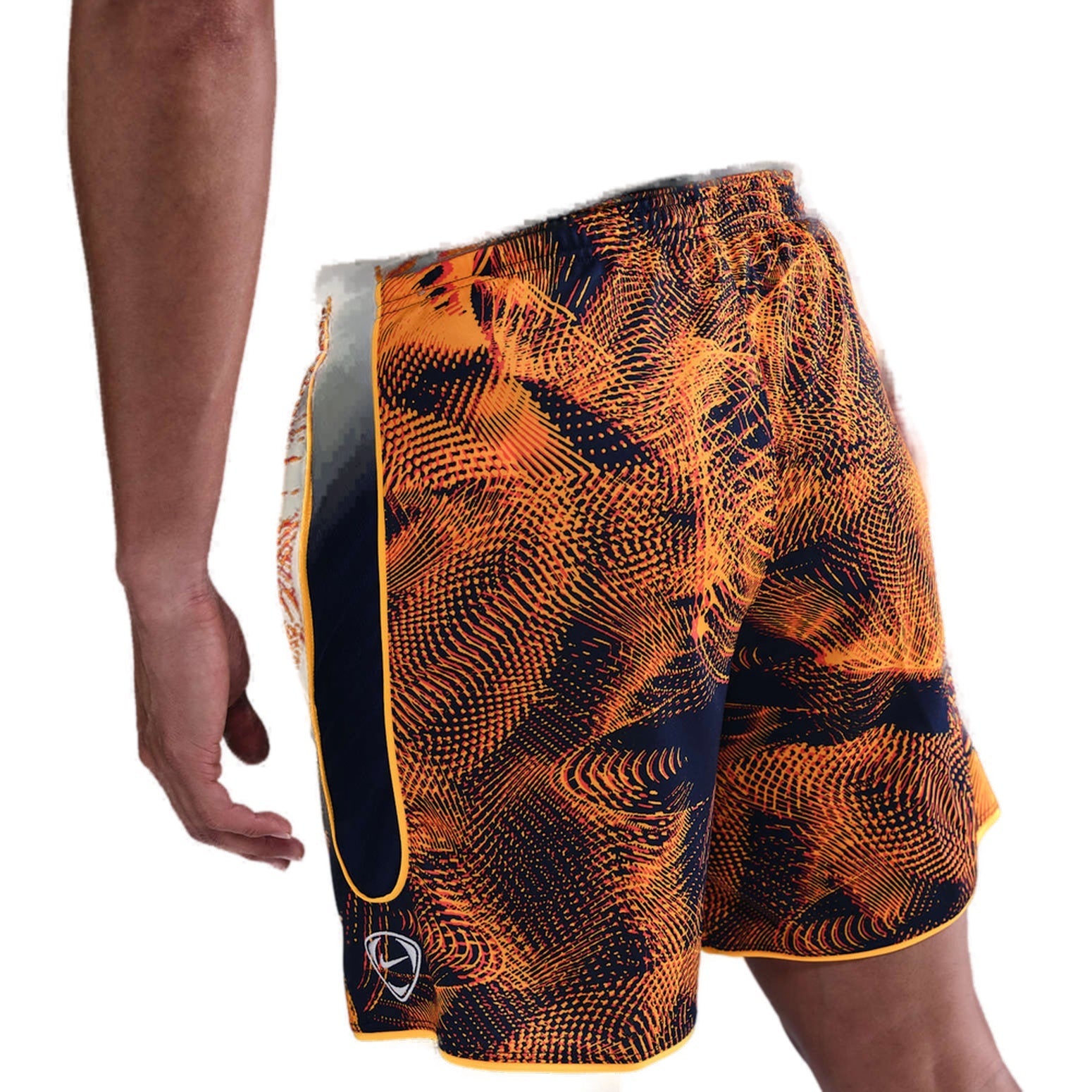 Nike Academy+ Dri-Fit Soccer Shorts 'Laser Orange Blue Void' HV1827-494