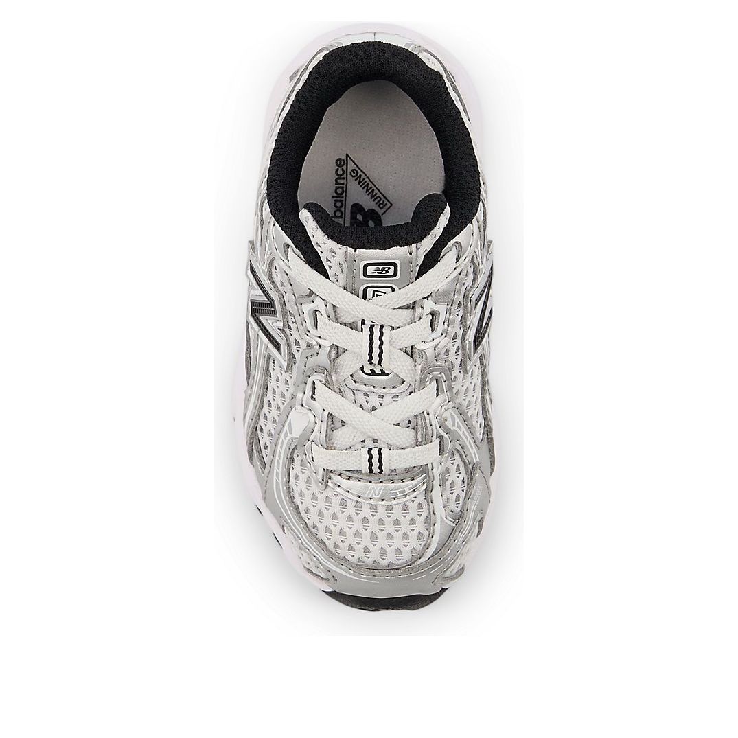 (TD) New Balance 740 Bungee Lace Toddler 'Silver Metallic Black' IZ740NW
