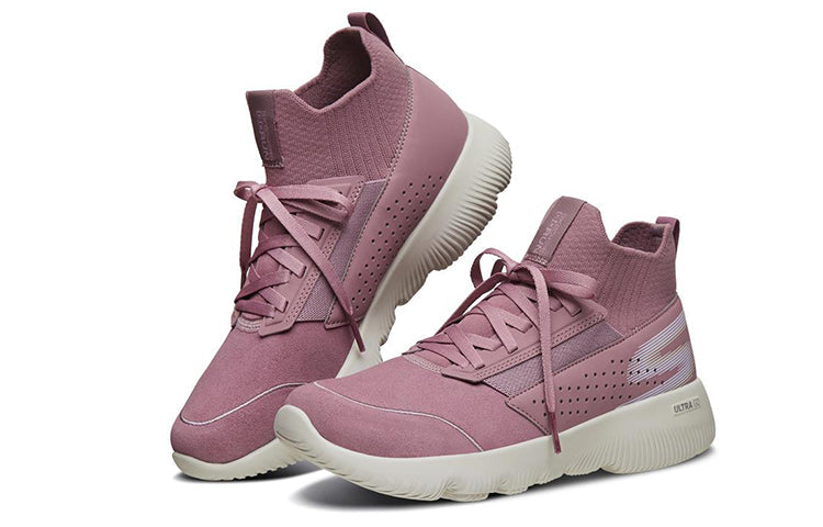 (WMNS) Skechers Go Focus High-Top Pink 667021-MVE
