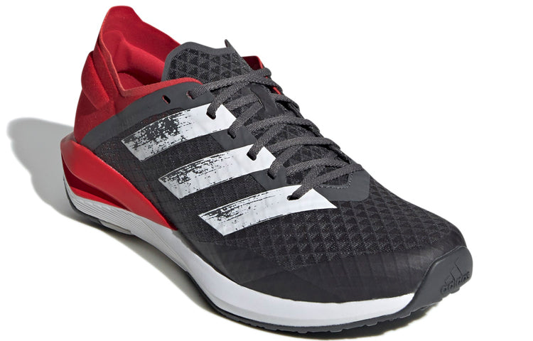 (GS) adidas Rapidafaito J Grey/Red FV7996