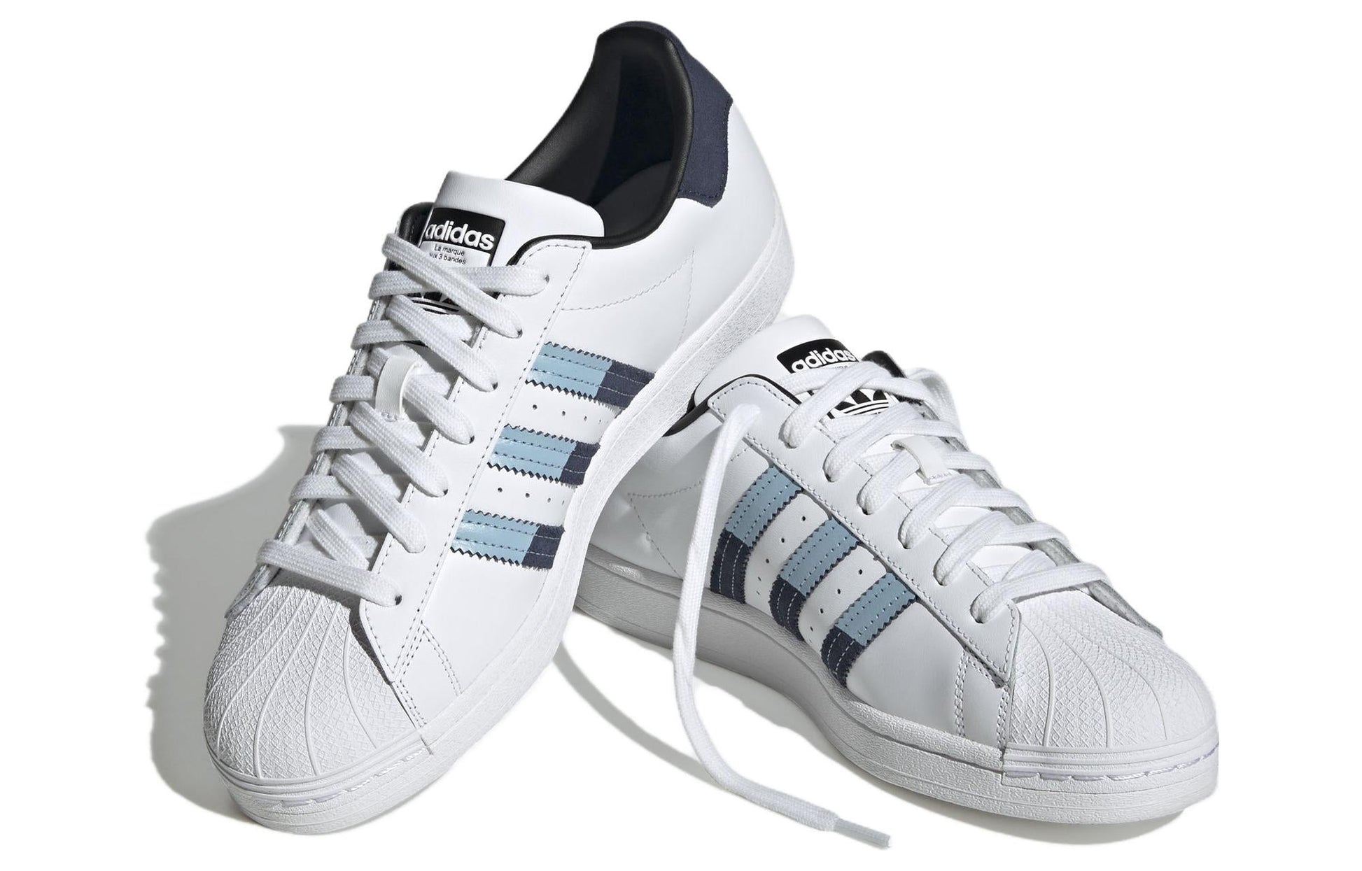 adidas Superstar Shoes 'White Navy' HQ2207