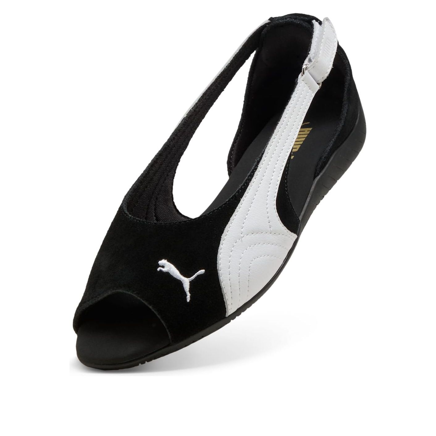 (WMNS) PUMA Speedcat Sandal 'Black White' 404839-01