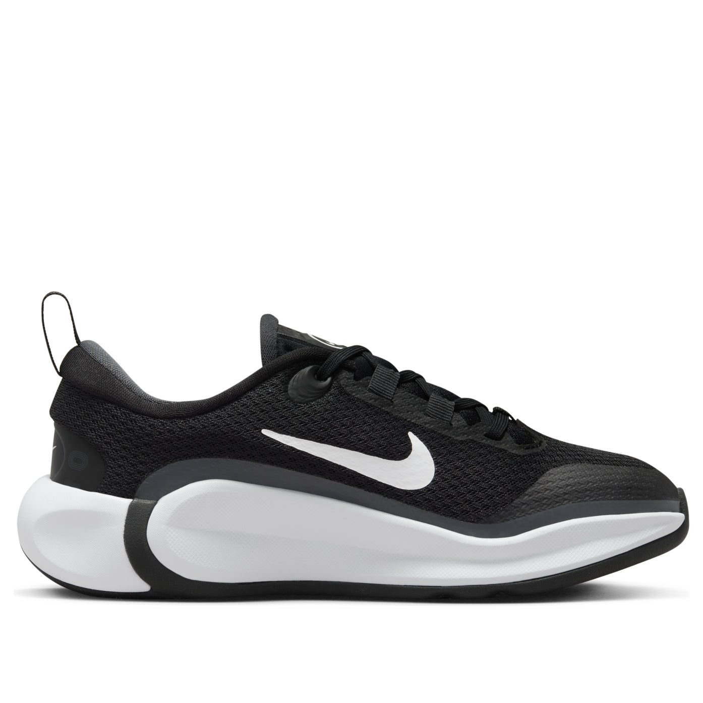 (GS) Nike KIDFINITY Running Shoes 'Black White' FD6058-002