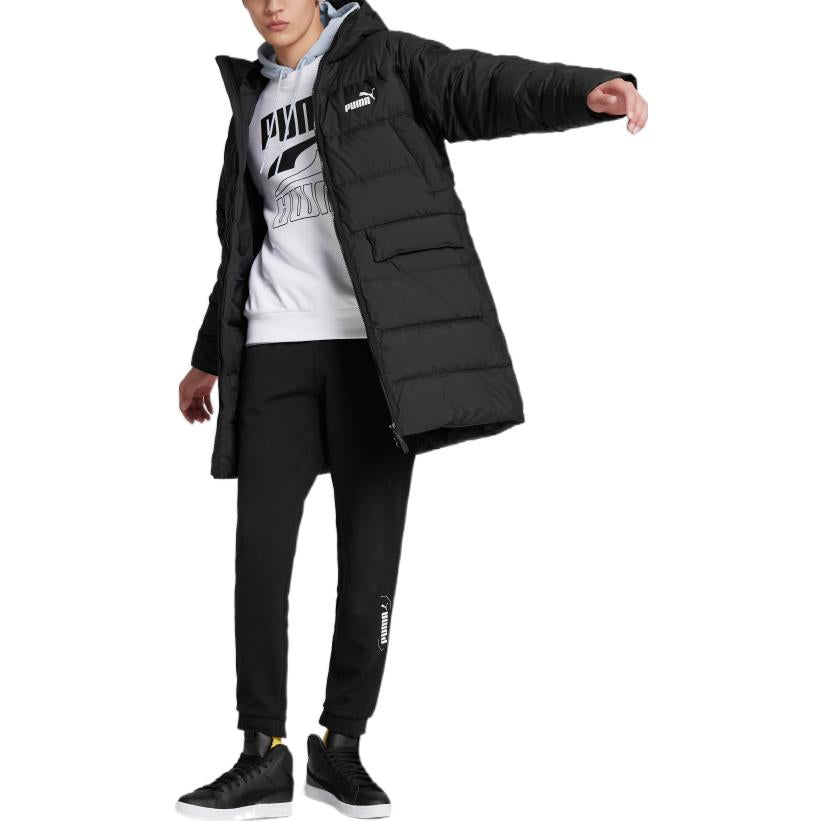 PUMA Winter Jacket Down Coat 'Black' 672437-01