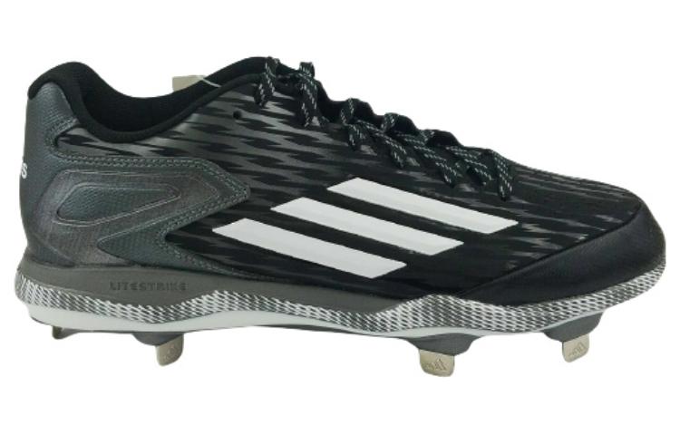 adidas PowerAlley 3 Baseball Cleat 'Black White' S84762