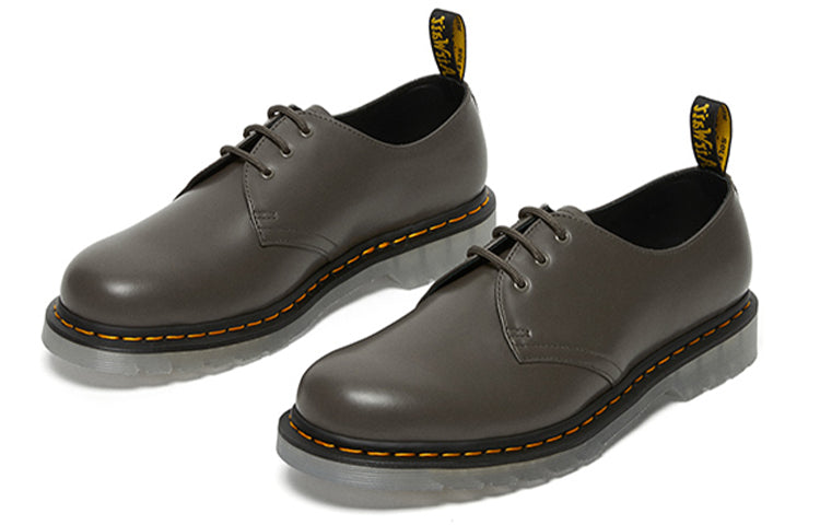 Dr. Martens 1461 Iced Smooth Leather Oxford Shoes 'Olive Green' 26936481