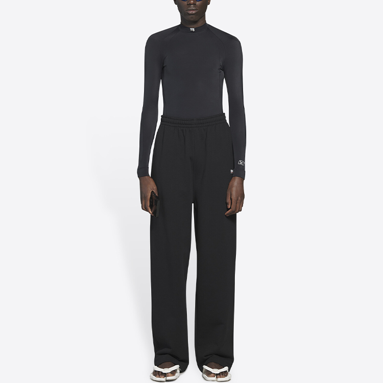 Balenciaga Political Campaign Jogging Pants 'Black' 641602TKVI91070
