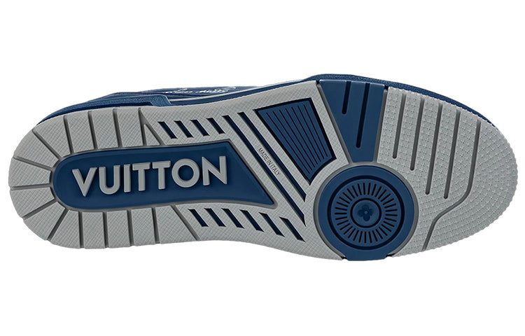 LOUIS VUITTON Trainer Sneakers 'Blue Grey' 1AA6UV