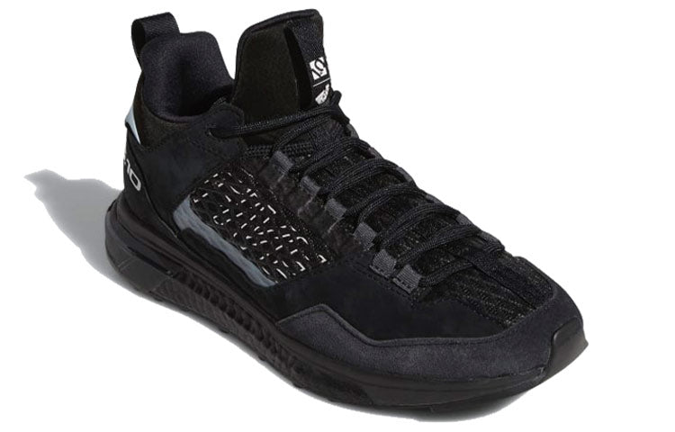 (WMNS) adidas Five Tennie Dlx 'Black Green' EE9268