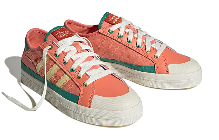 (WMNS) adidas neo City Canvas 'Orange Yellow Green' HQ6934