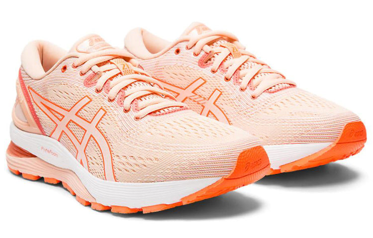 (WMNS) ASICS Gel-Nimbus 21 'Pink White' 1012A156-701
