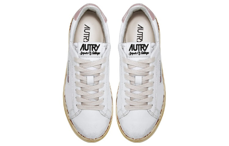 (WMNS) Autry Medalist Low Leather Sneakers 'White Pedal Pink' DVLW-GF06