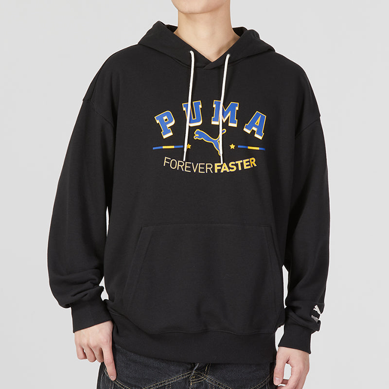 PUMA Team Graphic Hoodie 'Black' 622274-01