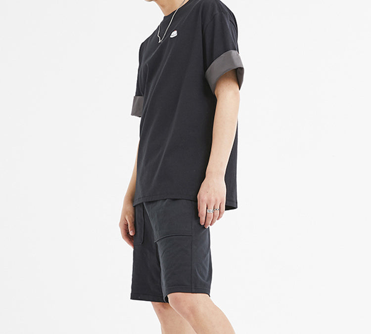 Men's Converse City Element Sports Short Sleeve Black 10020858-001