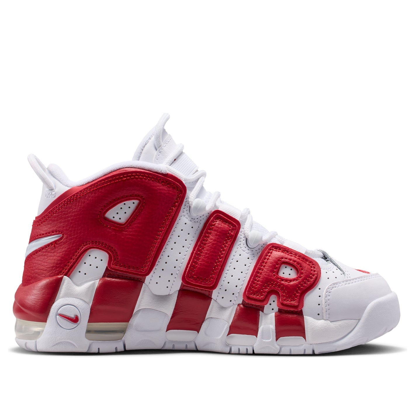 (GS) Nike Air More Uptempo 'Gym Red' 415082-100