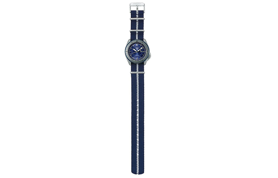 SEIKO Naruto Series Limited Crossover Mechanical Watch Navy Blue SBSA091