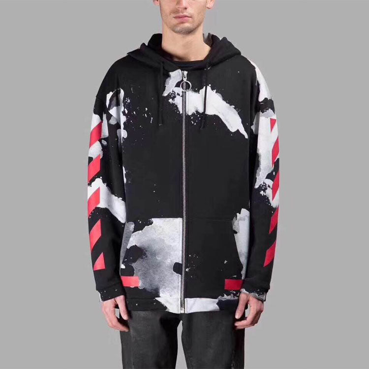 Men's Off-White Loose Fit Black OMBB010G20FLE0019932