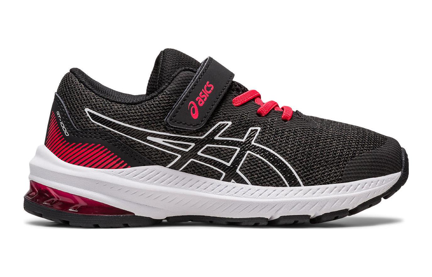 (PS) ASICS GT-1000 11 Shoes 'Black Electric Red' 1014A238-008