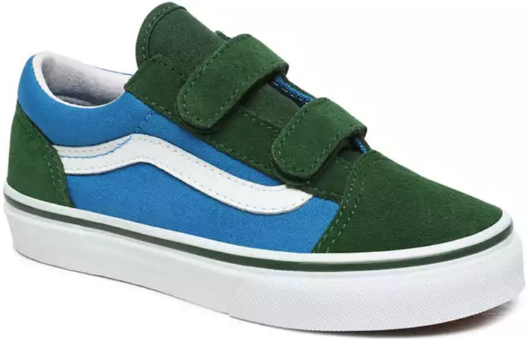 Vans Kid's 2-tone Old Skool V Green Blue VN0A4UI1WK9