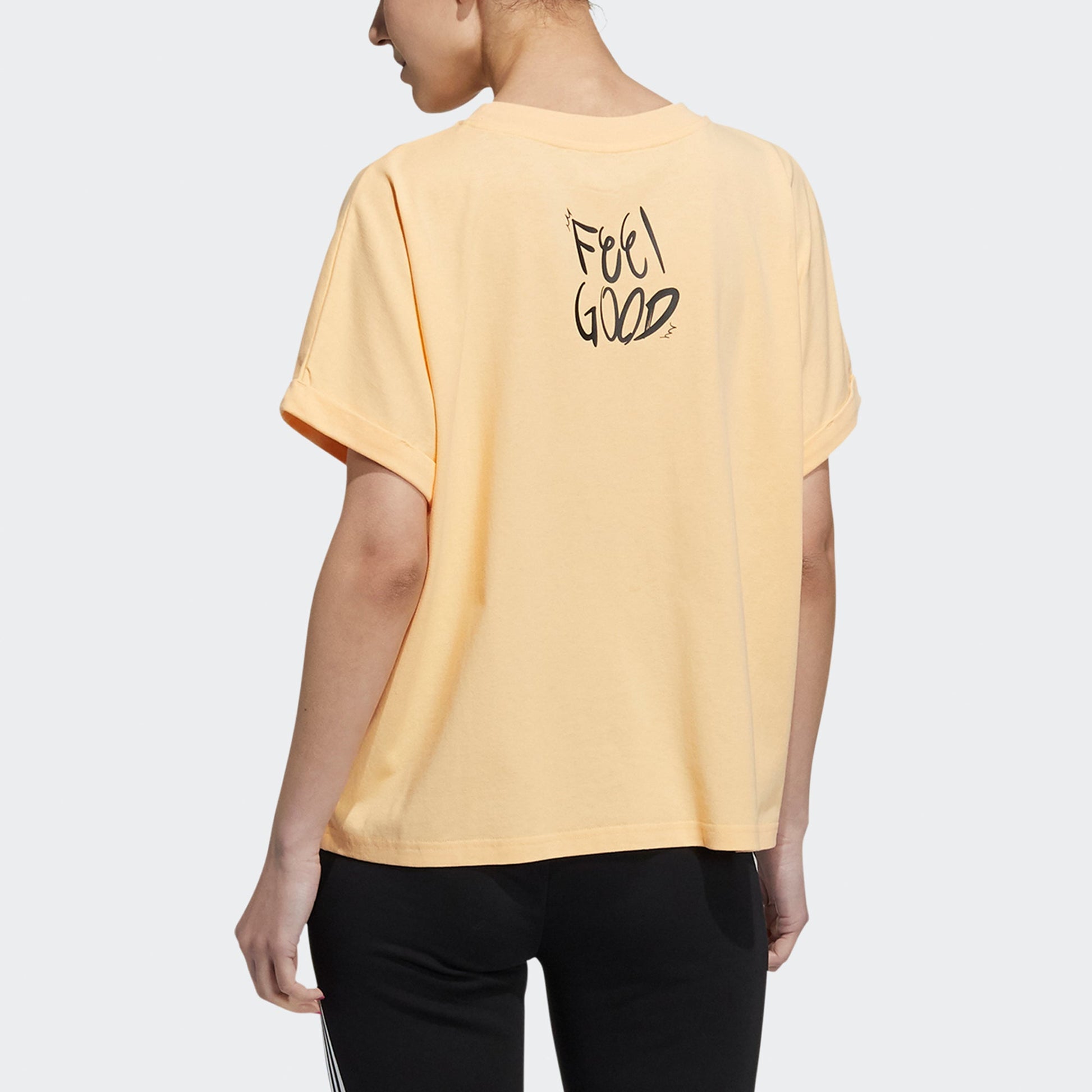 (WMNS) adidas neo x Disney Crossover Mf Tee 1 Cartoon Printing Loose Sports Short Sleeve HF0471