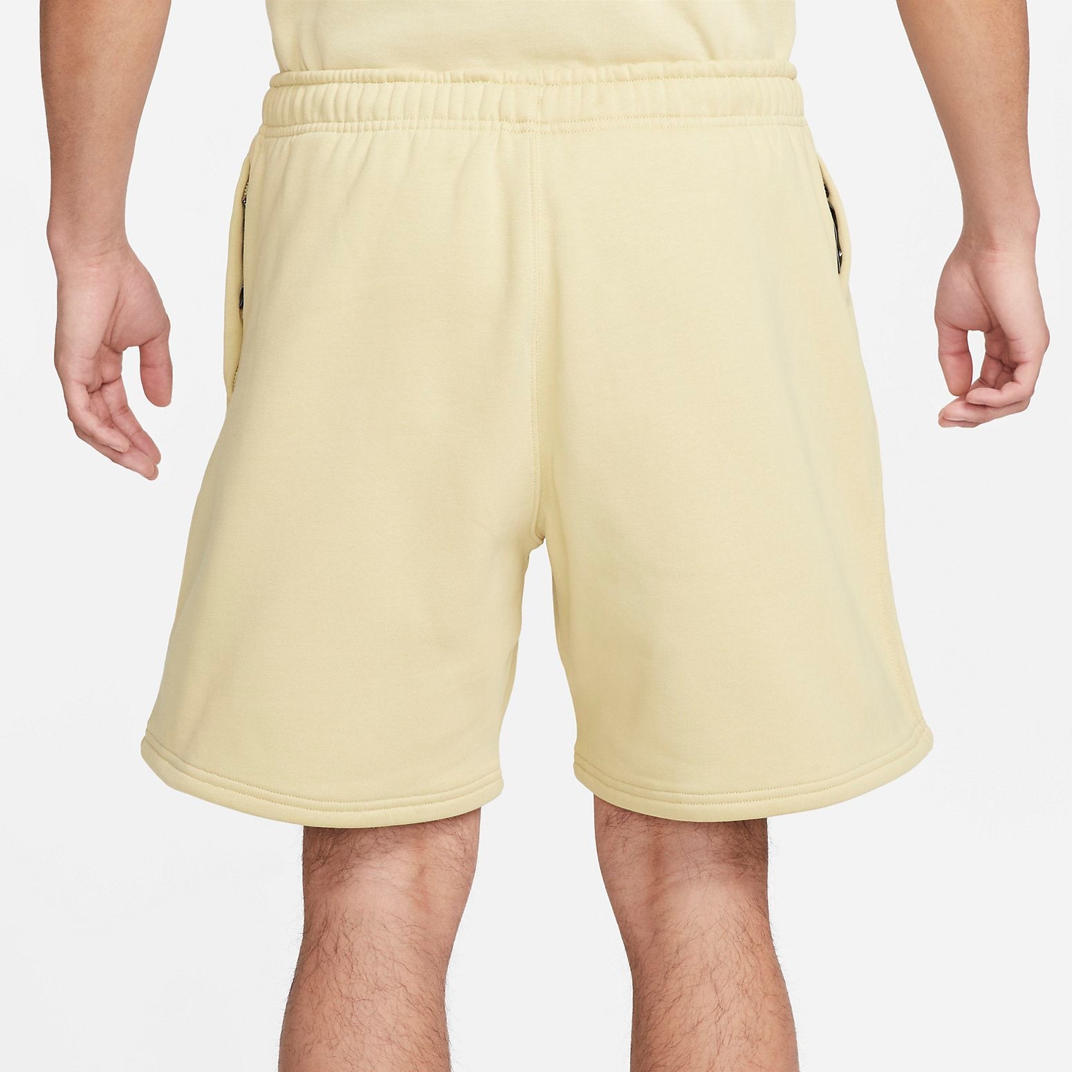 Nike Solo Swoosh Fleece Shorts 'Yellow' DV3056-783