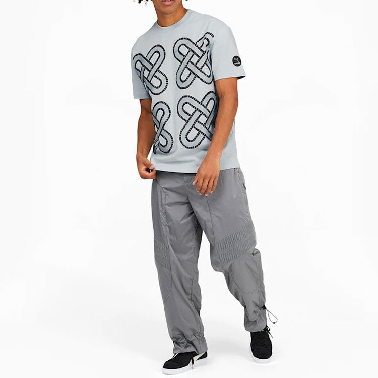 PUMA x PRONOUNCE Crossover Graphic Tee Printing Sports Round Neck Short Sleeve 534657-73