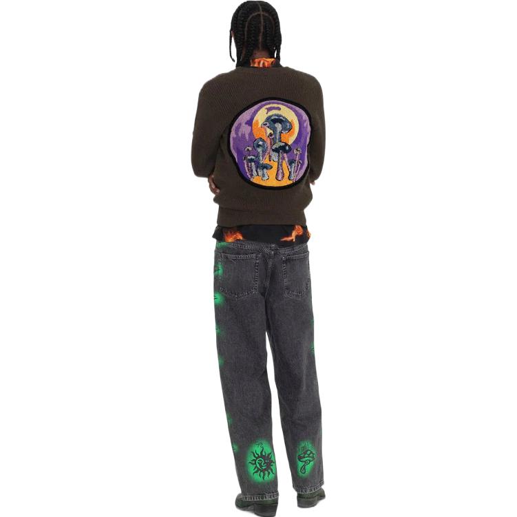 Stussy x Dries Van Noten Patch Knit Sweater 'Sand' 317008