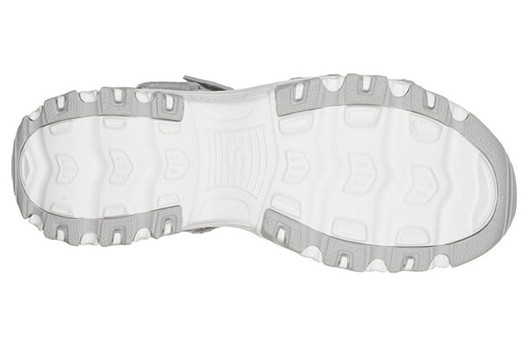 (WMNS) Skechers D'Lites Sandals Grey 31514-GRY
